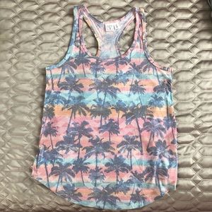 BP palm tree tank